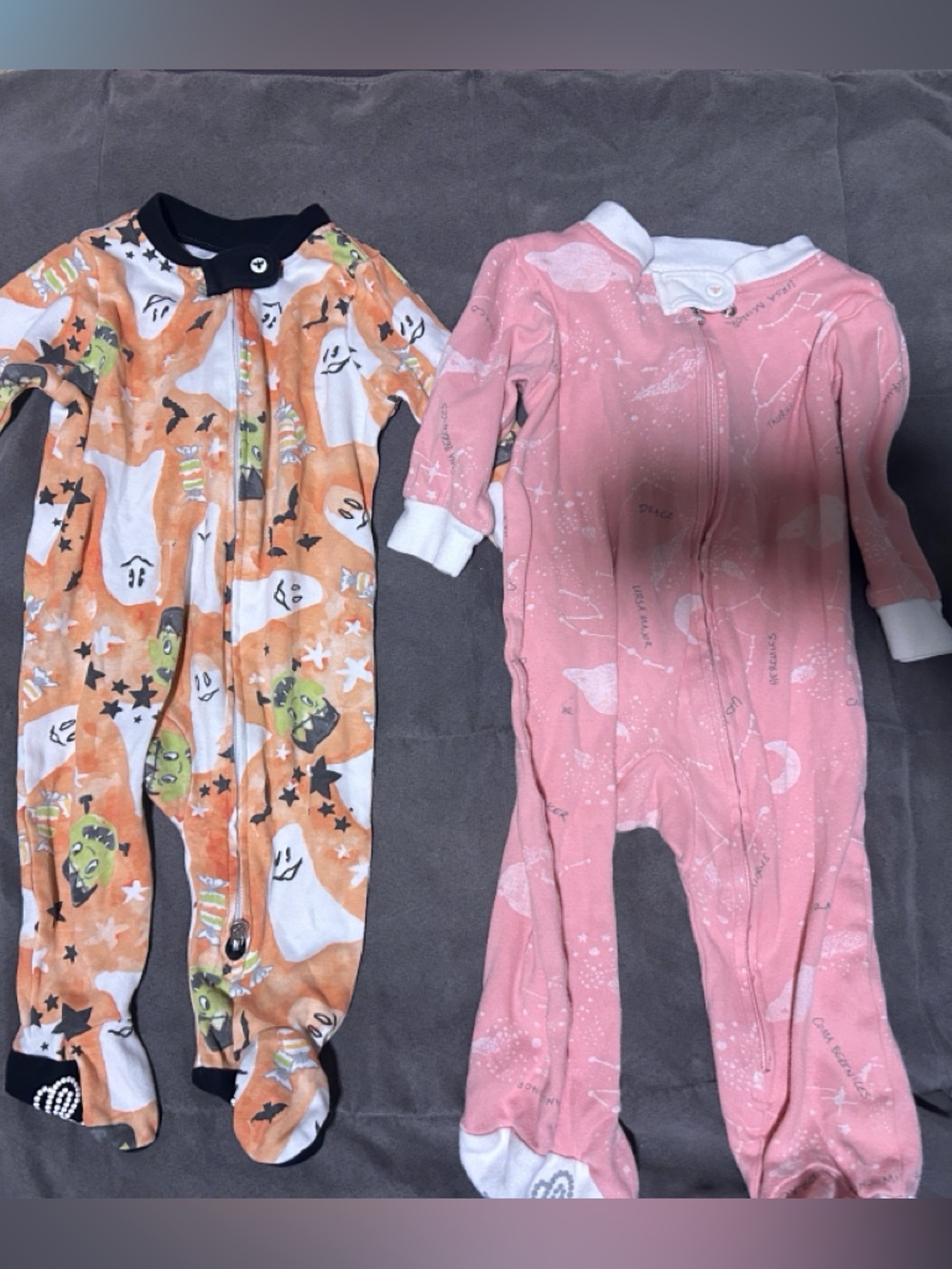 2 Burt’s bees baby pjs organic cotton